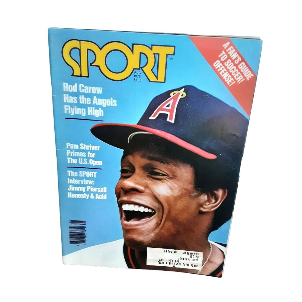 Sport Magazine August 1979 Rod Carew Angels Pam Shriver J Piersall